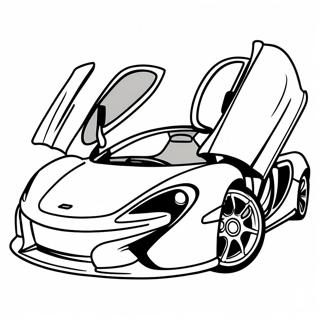 Pagina Da Colorare Di Una Mclaren Sportiva 46615-10195