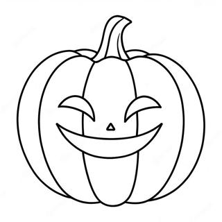 Pagina Da Colorare Del Jack Olantern Sorridente 46716-10215