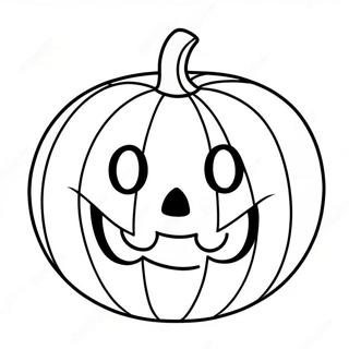 Pagina Da Colorare Del Jack Olantern Sorridente 46716-10216