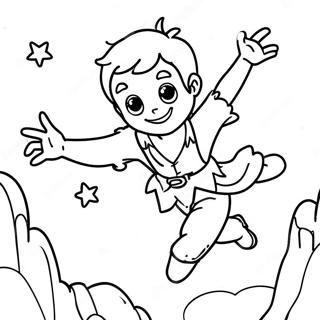 Peter Pan Pagine Da Colorare