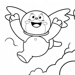 Doraemon Che Vola Nel Cielo Da Colorare 48441-10593