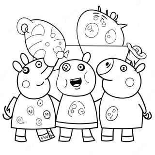 Peppa Pig Con Gli Amici Da Colorare 4921-1585