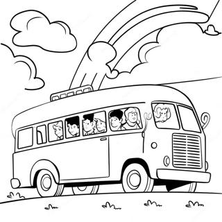 Pagina Da Colorare Dellavventura Del Magic School Bus 49691-10872