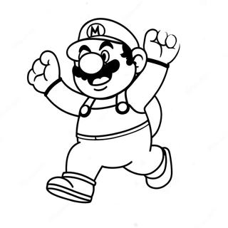 Wario Pagine Da Colorare