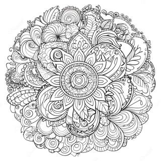 Mandala Di Natale Pagine Da Colorare