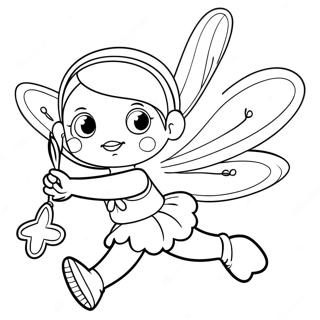 Fata Stravagante Che Vola Da Colorare 50550 11067