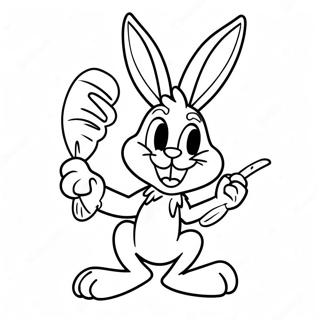 Bugs Bunny Con Carota Da Colorare 51447-11250