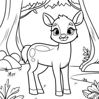 Bambi Pagine Da Colorare