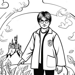 Harry Potter Pagine Da Colorare