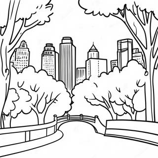 Pagina Da Colorare Dellavventura A Central Park 53469 11695