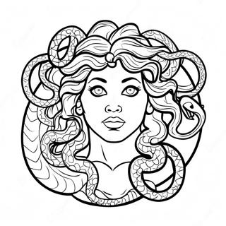 Medusa Pagine Da Colorare