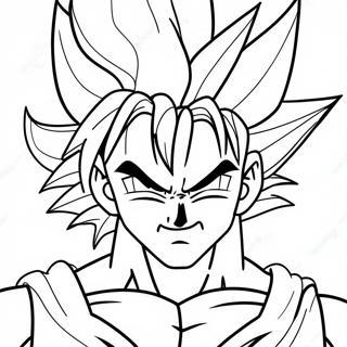 Gogeta Pagine Da Colorare