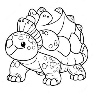 Ankylosaurus Pagine Da Colorare