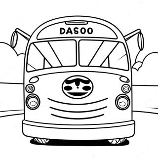 Pagina Da Colorare Di Tayo Il Piccolo Autobus Felice 56095 12275