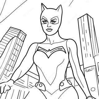 Catwoman Pagine Da Colorare