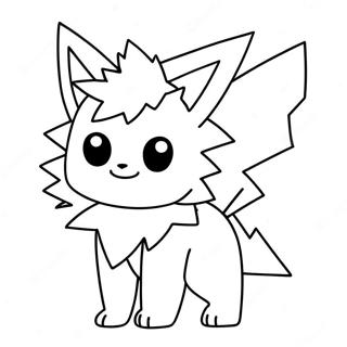 Jolteon Pagine Da Colorare