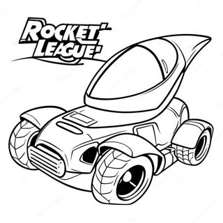 Rocket League Pagine Da Colorare