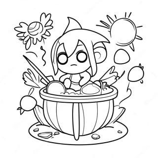 Pagina Da Colorare Dellincantesimo Magico Di League Of Legends 57207-12522