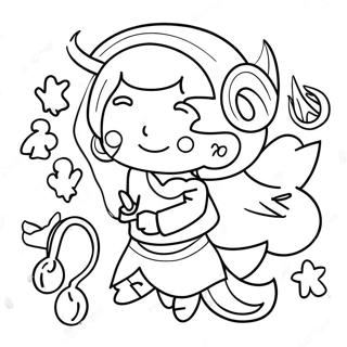 Pagina Da Colorare Dellincantesimo Magico Di League Of Legends 57207-12524