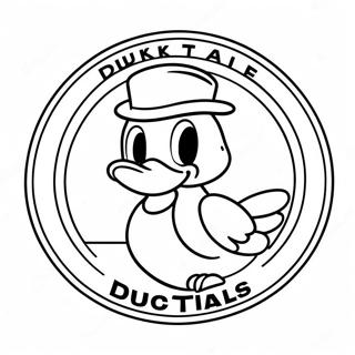 Logo Di Ducktales Disegno Da Colorare 58743-12863
