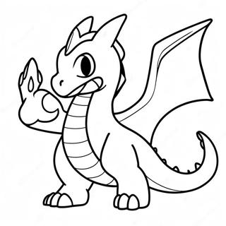 Pagina Da Colorare Di Mega Charizard In Volo 60233-13193