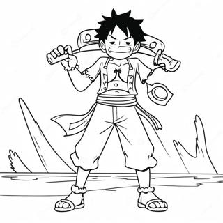 Luffy Pagine Da Colorare