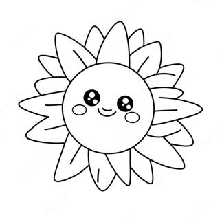 Sole Carino Da Colorare 60952-13380