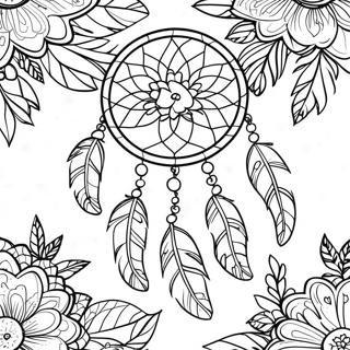 Pagina Da Colorare Con Sogni Boho 62697-13847