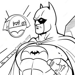 Batman Pagine da Colorare