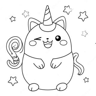 Pusheen Pagine Da Colorare