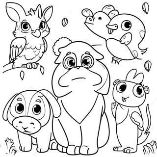Pagina Da Colorare Animali Per Adulti 65630-14348