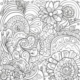 Pagina Da Colorare Doodle 65722-14367