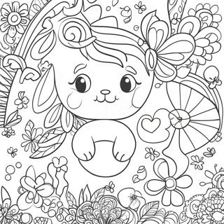 Pagina Da Colorare Doodle Divertente 65723-14369