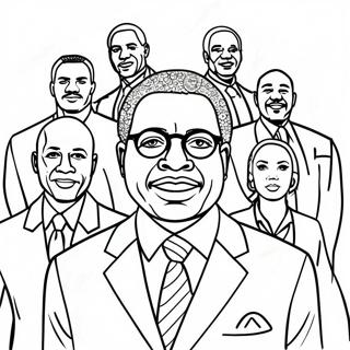 Pagina Da Colorare Per I Leader Neri Ispiratori 67163 14692