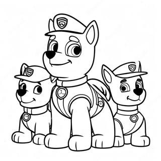 Paw Patrol Di Natale Pagine Da Colorare