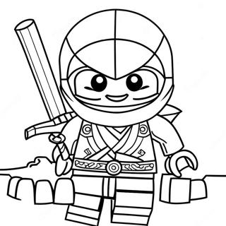 Lego Ninjago Pagine da Colorare