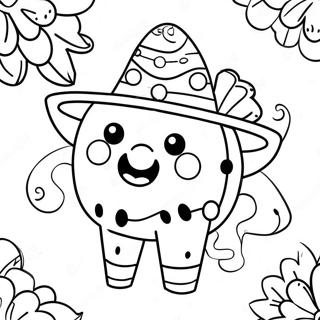 Pagina Da Colorare Pinata Festiva 69218-15164