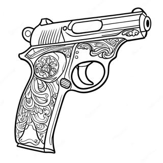 Pagina Da Colorare Della Pistola 69766-15268