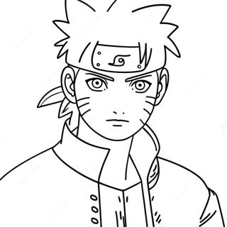 Naruto In Modalita Saggio Disegno Da Colorare 7017-405