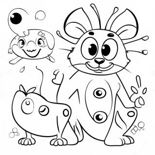 Pagina Da Colorare Degli Animali Del Mercoledi Stravagante 7102-2186