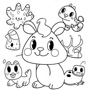 Pagina Da Colorare Degli Animali Del Mercoledi Stravagante 7102-2188