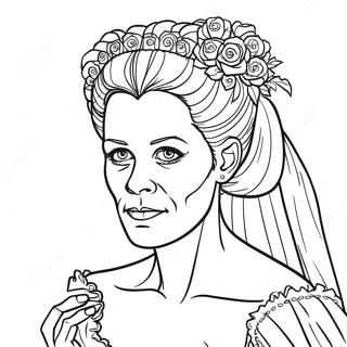 Pagina Da Colorare Della Sposa Di Frankenstein 72059-15899