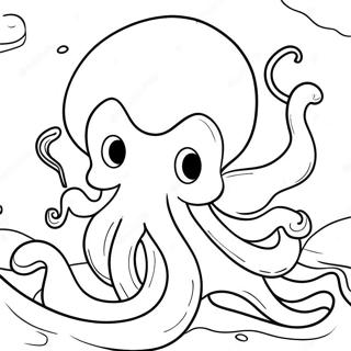 Kraken Adolescente Pagine Da Colorare