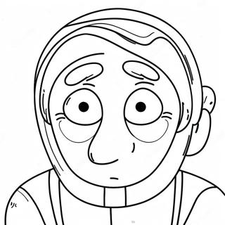 Pagina Da Colorare Del Viso Triste 73036-16653