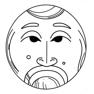 Pagina Da Colorare Del Viso Triste 73036-16654