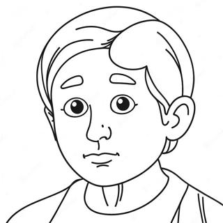 Pagina Da Colorare Del Viso Triste 73036-16655