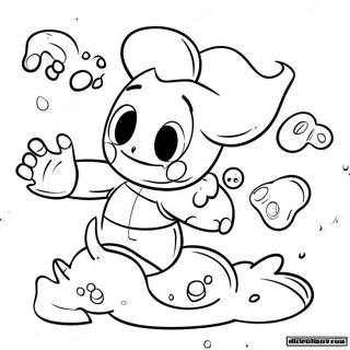 Pagina Da Colorare Di Goo Jit Zu Eroi In Azione 73444-16971