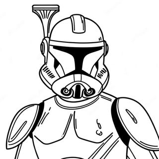 Clone Trooper Pagine Da Colorare