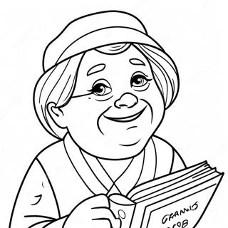 Nonne Di Bluey Pagine Da Colorare