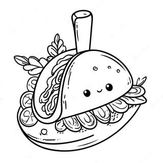 Pagina Da Colorare Del Taco 74801-18028